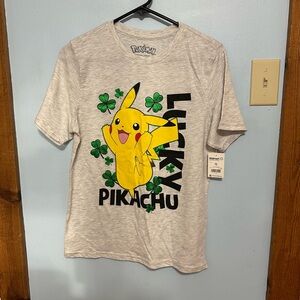 Pokemon Lucky Pikachu Kids Tee